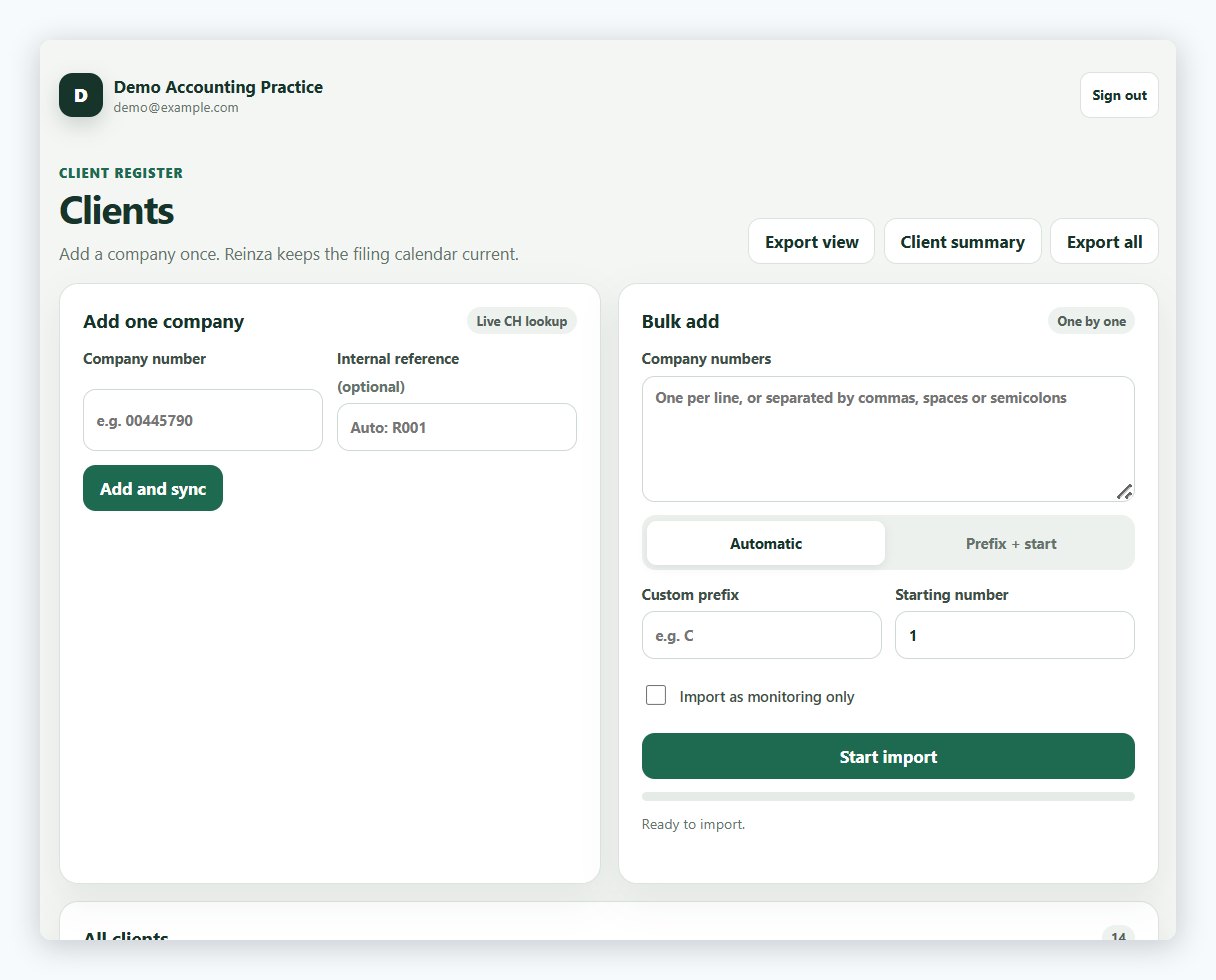 Adding companies in bulk by pasting Companies House numbers