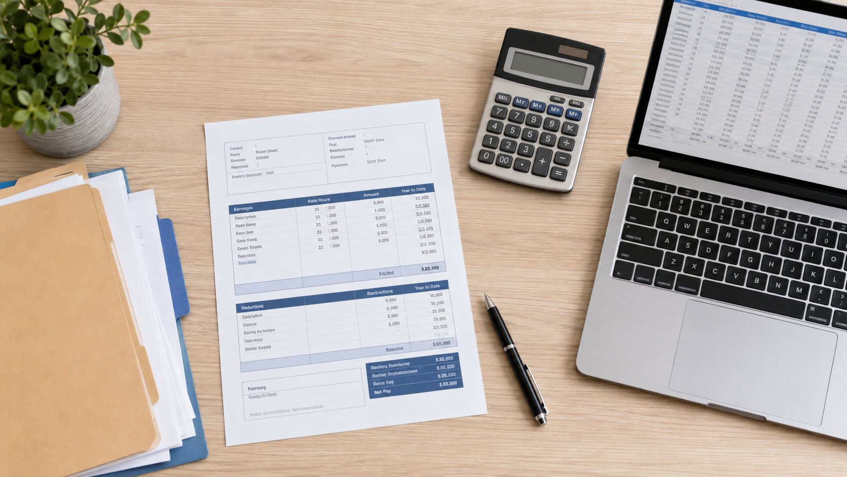 Payroll and employer compliance documents